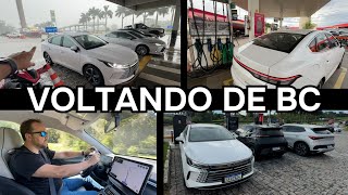 Voltando de BC para SP - Viagem de Balneário Camboriú para São Paulo de Carro Eletrificado Byd King