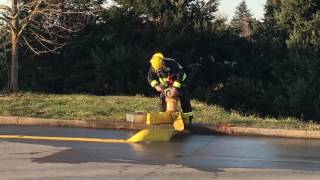 100 foot hydrant drill - Engineer confidence course