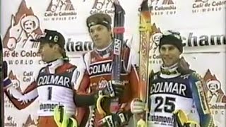 Thomas Sykora wins slalom (Chamonix 1997)
