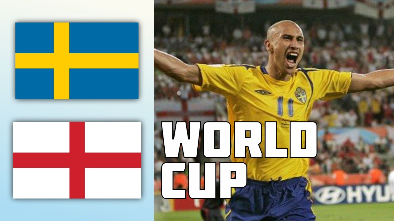 Sweden 2 - 2 England | World Cup 2006 - YouTube