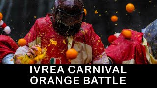 2023 Ivrea Carnival - Orange Battle, Parade, Napoleon Troops Costumes - 20th Feb. 2023