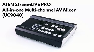 ATEN UC9040 StreamLIVE PRO All-in-One 4-Port HDMI AV Mixer