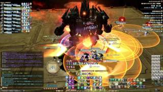 【FF14】機工城アレキサンダー零式：律動編４層 学者視点：【ドレナージ無視Ver】【Gungnir鯖】