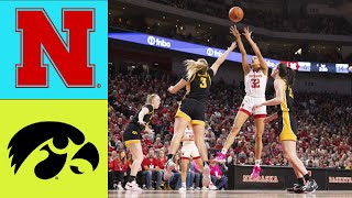 Nebraska Cornhusker Vs Iowa Hawkeyes  Woen's College Basketball Game  2nd-Qtr | Jan 16,2025