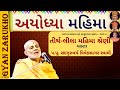 shri hari ni ayodhya lila part 2 સદગુરુવર્ય વિવેકસાગર સ્વામી baps swaminarayan katha