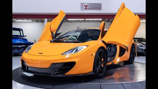 2014 McLaren MP4-12C Spider 50th Anniversary Limited Edition Startup \u0026 Walk Around | GT Auto Lounge