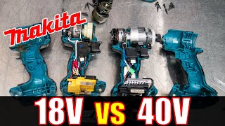 WHAT's INSIDE? Makita XGT 40V Impact Driver and 18V Impact Driver [GDT01]