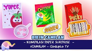 Kompilasi Paper Surprise Bikin Camilan - Goduplo TV