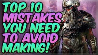 Avoid These 10 Common ESO Mistakes Every Player Makes