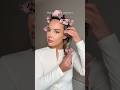 Reminder that heated rollers give amazing volume #heatedrollers #hotrollers #hairtutorial