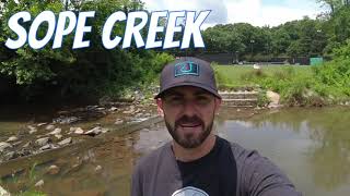 I caught so many fish in 1 hour: Sope Creek