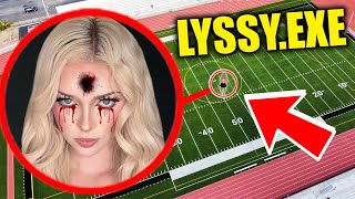 Drone Catches CURSED LYSSY NOEL at Haunted Park!! * SHE ATTACKED HER BOYFRIEND *