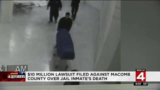 $10M lawsuit filed against Macomb County over jail inmate's death