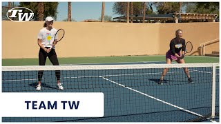 WTA Pros Alexa Guarachi & Erin Routliffe give us Doubles Tips & Strategies for success on the court