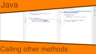 Java Ep15 - Calling other methods
