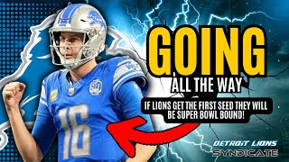 If The Detroit Lions Win Week 18, They're Going ALL THE WAY To The Super Bowl!