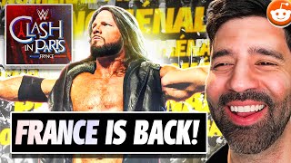 WWE IS RETURNING TO FRANCE! (WWE REDDIT)