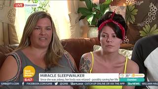 Amy Wigfull Talks About How She Fell 5 Stories Whilst Sleeping And Lived - Good Morning Britain