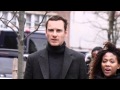 Michael Fassbender quizzed about dating co-star