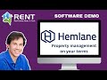 Hemlane DEMO with Dana Dunford | Property Management Software