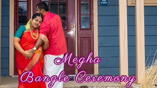 Megha Bangle Ceremony | Tamil Valaikaapu in USA | Michigan Tamil Valaikaapu