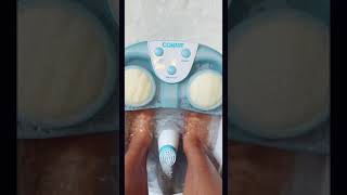 Create a relaxing spa day at home and DIY pedicures with Conair Waterfall Pedicu