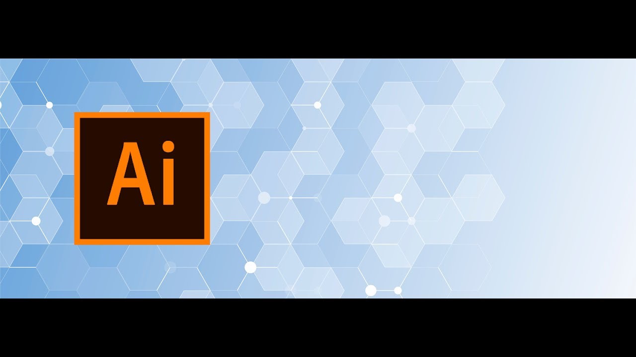 Abstract Hexagon Background Light Version Adobe Illustrator Tutorial