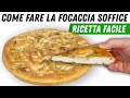 RICETTA FOCACCIA 🥯Ricetta FACILE Per Focaccia Morbida