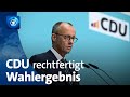 Landtagswahl in Brandenburg: CDU kommentiert Wahlergebnis