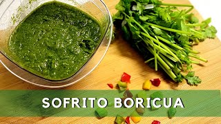 How to Make Puerto Rican Sofrito from SCRATCH | Homemade Sofrito Recipe!