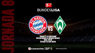 Partido completo: Bayern Munich vs Werder Bremen | Bundesliga | Fecha 8