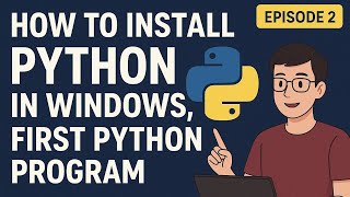 Ep 2 How to Install Python,Write Your First Program #python #pythontutorial #pythoncourses