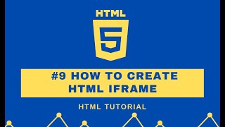 HTML Tutorial -#9 How to create HTML iframe