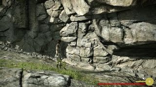 SHADOW OF THE COLOSSUS Road to 12th Boss Waterfall Cliff Gold Coin