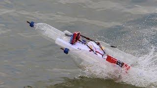 How to make a BOAT || bottle BOAT - recycling plastic bottles - boat