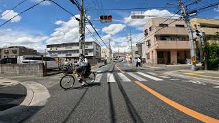 【今日の散歩】吹田 岸辺周辺 Kishibe Suita [4k] GoPro Hero10 Yamaha Tricity 155