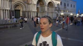 Birra Moretti Baffo D'Oro Italian Lager Beer Review - St. Mark's Square in Venice, Italy