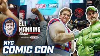 Eli Manning Comic Con TAKEOVER! | Marvel Fans Name NFL "Super Heroes"