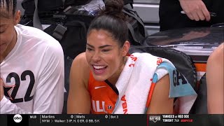 Kelsey Plum Mic'd Up / Wired For Sound During 2022 WNBA All-Star Game. #WNBA #WNBAAllStarChi