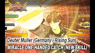 Captain Tsubasa Dream Team - Muller/Miracle One-Handed Catch (New Skill) #252 #tsubasadreamteam