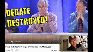Dr McDougall DESTROYS Dr Greger Sugar Paradox