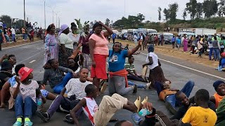 Unbelievable! Thika Road on Fire! Victims of the hyenas which attacked school pupils dangerously