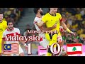 Malaysia (1) vs (0) Lebanon || Pesta Bola Merdeka || Final || Malaysia Juara