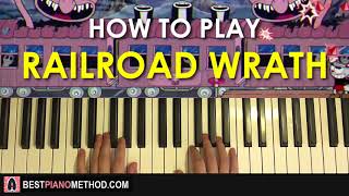 HOW TO PLAY - Cuphead - Railroad Wrath (Piano Tutorial Lesson)