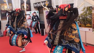 東京でも鹿踊！？  春日流八幡鹿踊  @上野駅 岩手産直市（フルver.）