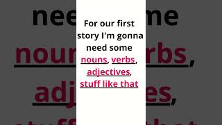 Play Mad Libs With Me