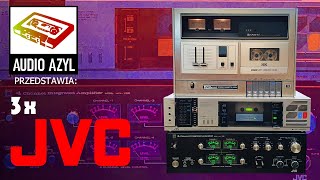 3x JVC MCA-V9E, JVC KD-V44 i JVC CD-1667: Audio Azyl #109