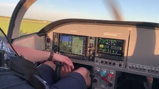 Glasair takeoff (with audio)