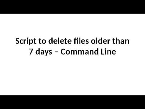 Ssis Delete Files Older Than 30 Days Ssis Delete Files Older Than 30 Days