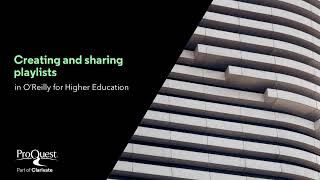 Discover Topics and Answers in O'Reilly for Higher Education | O'Reilly Learning Training Series